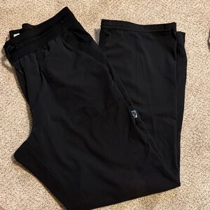 Women’s black scrub pants